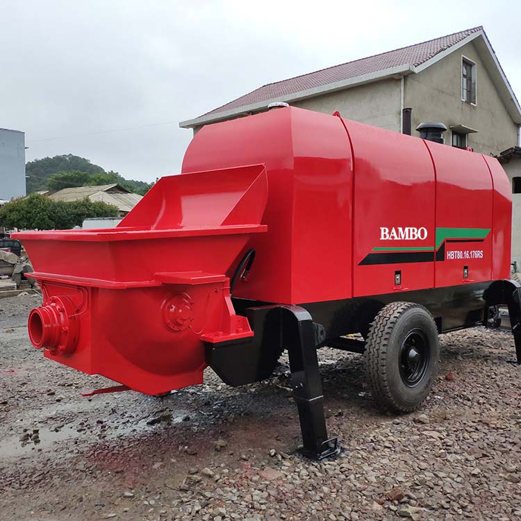 New small capacity stationary concrete delivery concrete pump from China